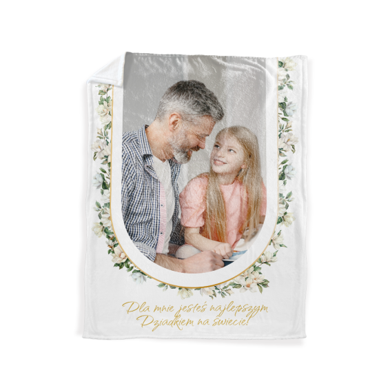 Koc Dla dziadka, M, 75x103 cm