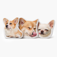 Poduszka 3D personalizowana, Welur, Twój kształt, 30x30 cm