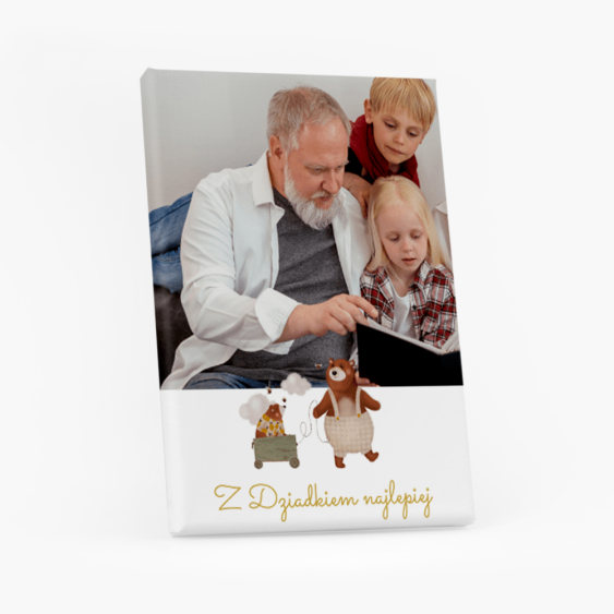 Obraz, Z dziadkiem najlepiej, 20x30 cm