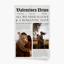 Plakat, Okładka Valentines, 40x60