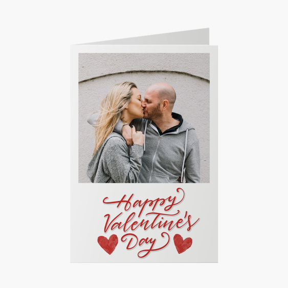 Fotokartka Happy Valentines, 10x15 cm