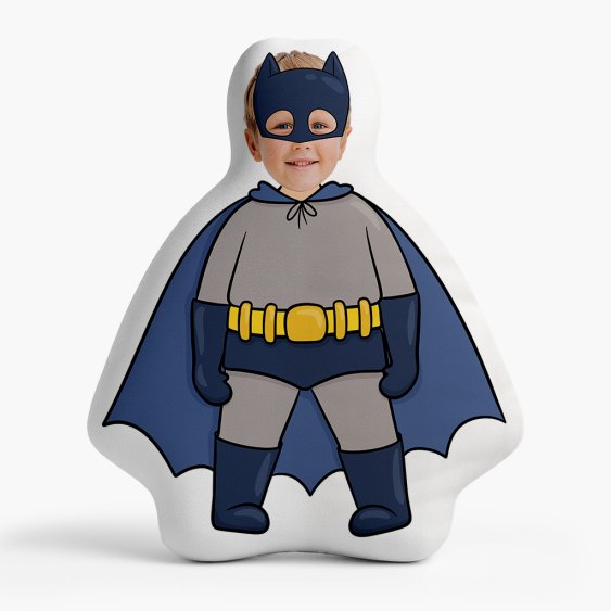 Poduszka 3D personalizowana, Welur, Superbohater 1, 30x30 cm