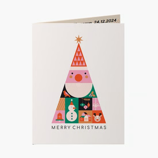 Fotokartka Modern Xmas, 20x30 cm