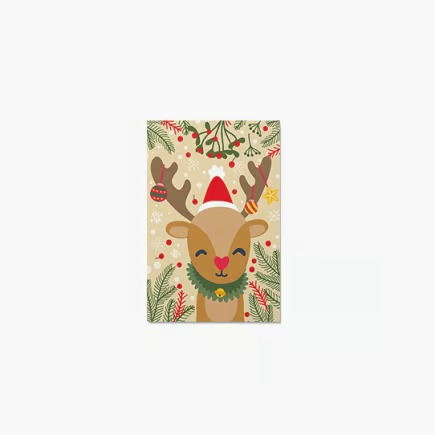 Fotokartka Renifer, 20x30 cm