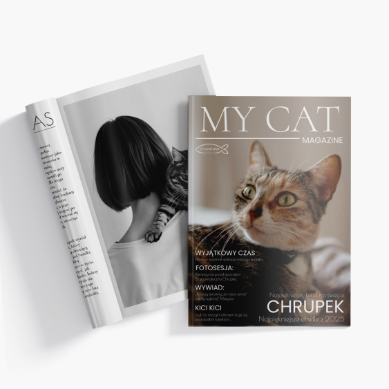 Magazyn Kot fotoksiążka, 20x30 cm