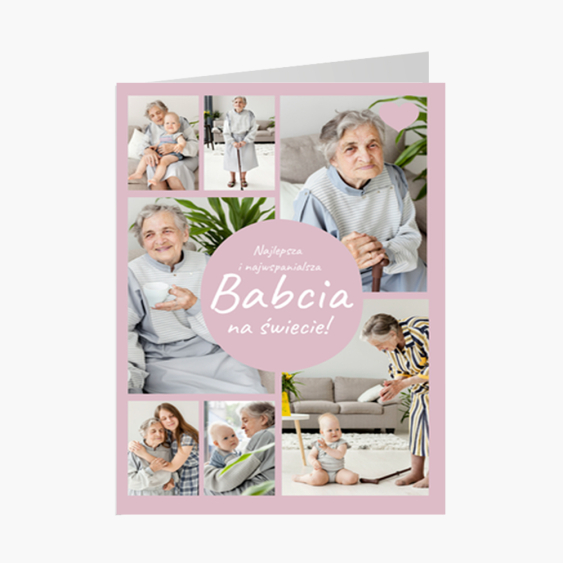 Fotokartka Best Grandma, 20x30 cm