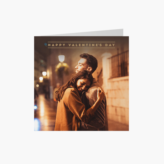 Fotokartka Valentines, 14x14 cm