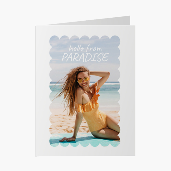 Fotokartka Paradise, 20x30 cm