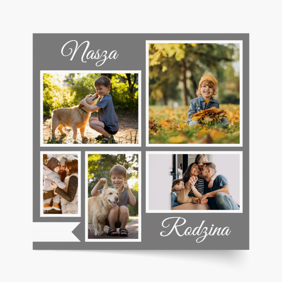 Plakat, Nasza Rodzina, 30x30