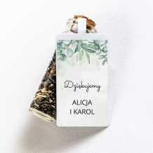 Herbaty, Kolekcja Botaniczna - Buteleczka szklana z herbatą