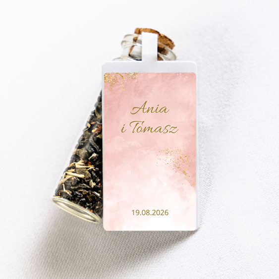 Herbaty, Kolekcja Glamour - Buteleczka szklana z herbatą