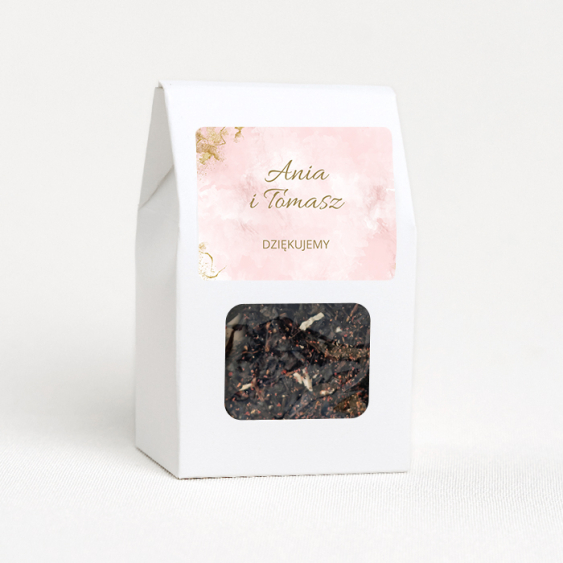 Herbaty, Kolekcja Glamour - Pudełeczko z herbatą liściastą