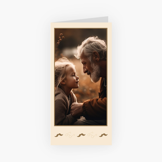 Fotokartka Dla Kochanego Dziadka, 10x20 cm