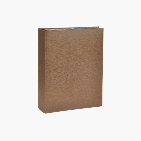 Album na zdjęcia tkanina brązowa 200 zdjęć, 10x15 cm