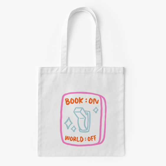 Torba bawełniana, 38x46, Book on