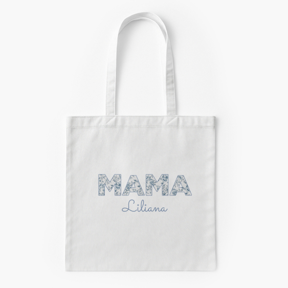Torba bawełniana, 38x46, Mama z imieniem