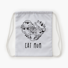 Plecak-worek, 30x38, Cat mum 2