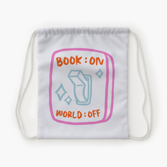 Plecak-worek, 30x38, Book on