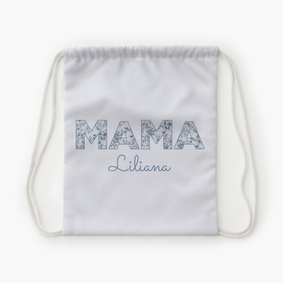 Plecak-worek, 30x38, Mama z imieniem