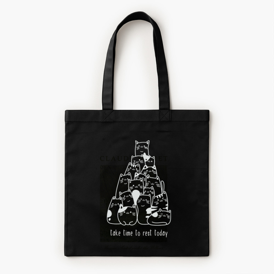 Torba bawełniana, 38x42, Take time to rest