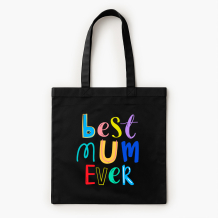 Torba bawełniana, 38x42, Best mum ever