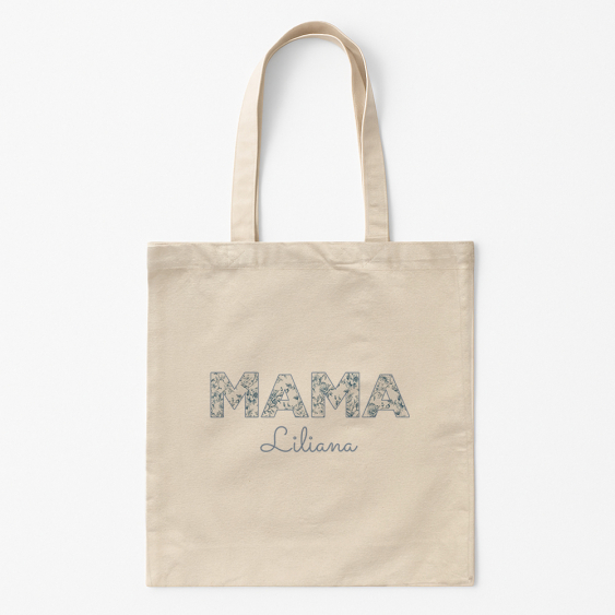 Torba bawełniana, 38x42, Mama z imieniem