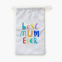 Worek na kapcie, 30x45, Best mum ever