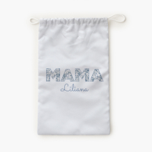 Worek na kapcie, 30x45, Mama z imieniem