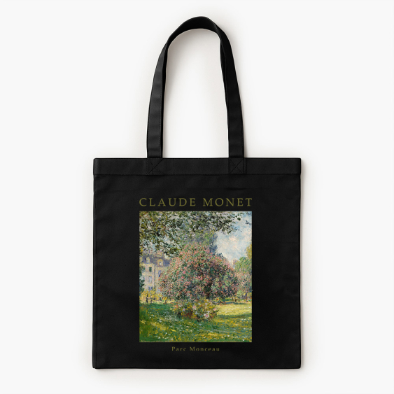 Torba bawełniana, 38x42, Monet "Parc Monceau"