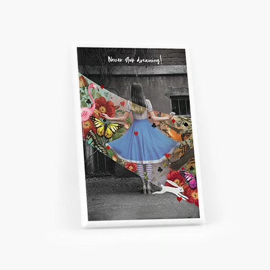 Obraz, Kolaż - Dreaming , 70x100 cm