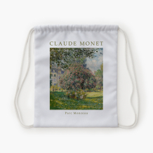 Plecak-worek, 30x38, Monet "Parc Monceau"