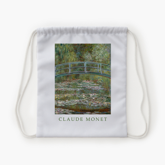 Plecak-worek, 30x38, Monet "Bridge"