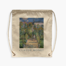 Plecak-worek, 38x46, Monet "Garden"