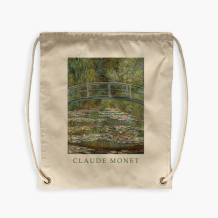 Plecak-worek, 38x46, Monet "Bridge"
