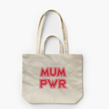 Torba płócienna z podwójnymi uszami, 38x42x10, Mum PWR