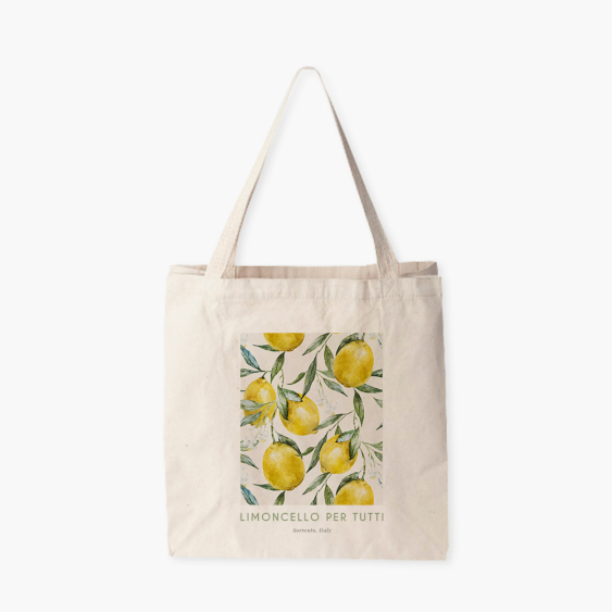 Torba bawełniana, 38x42x10, Limoncello