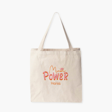 Torba bawełniana, 38x42x10, Mum power