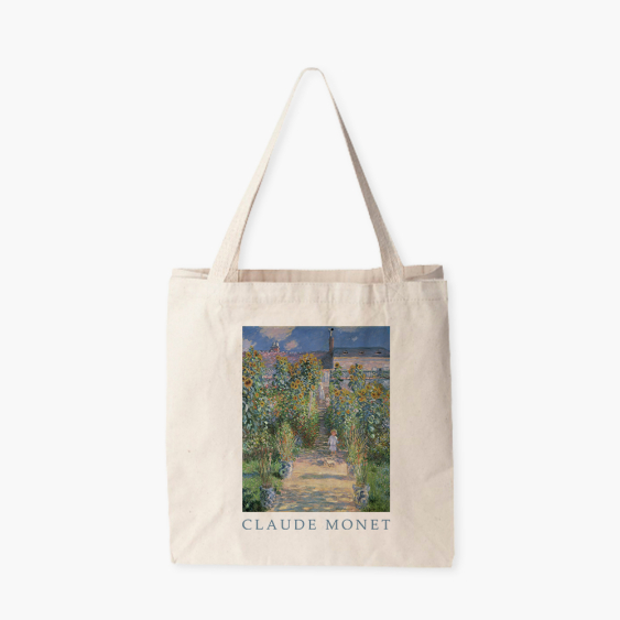 Torba bawełniana, 38x42x10, Monet "Garden"