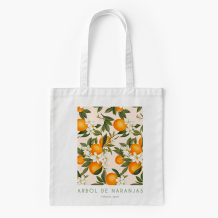 Torba bawełniana, 38x46, Oranges