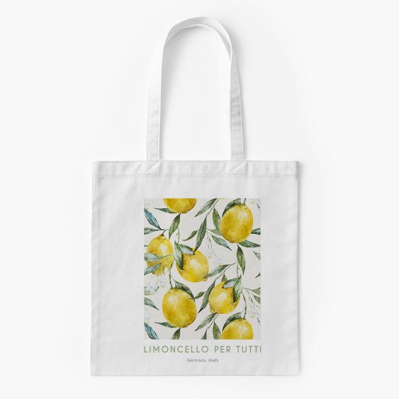 Torba bawełniana, 38x46, Limoncello