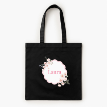 Torba bawełniana, 38x42, Wianuszek z imieniem