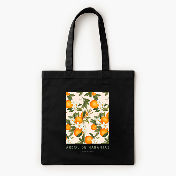 Torba bawełniana, 38x42, Oranges