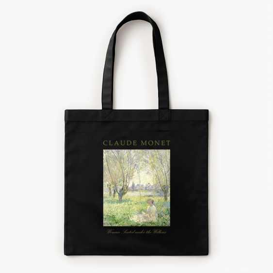 Torba bawełniana, 38x42, Monet "Woman"