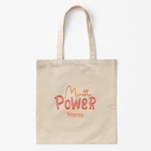 Torba bawełniana, 38x42, Mum power