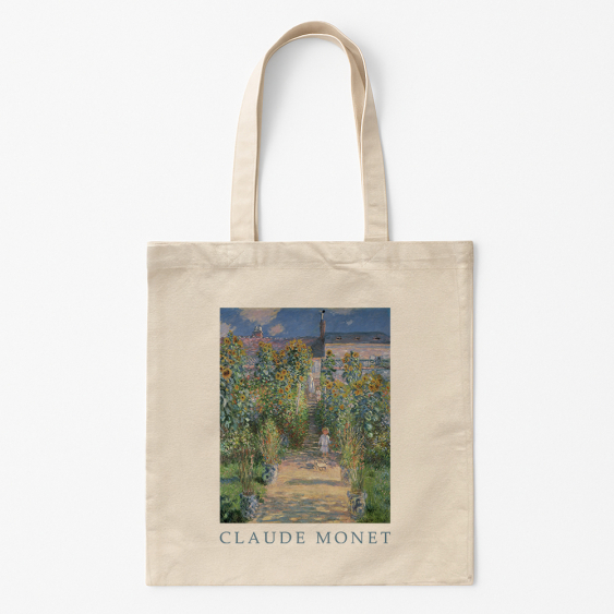 Torba bawełniana, 38x42, Monet "Garden"