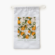 Worek na kapcie, 30x45, Oranges