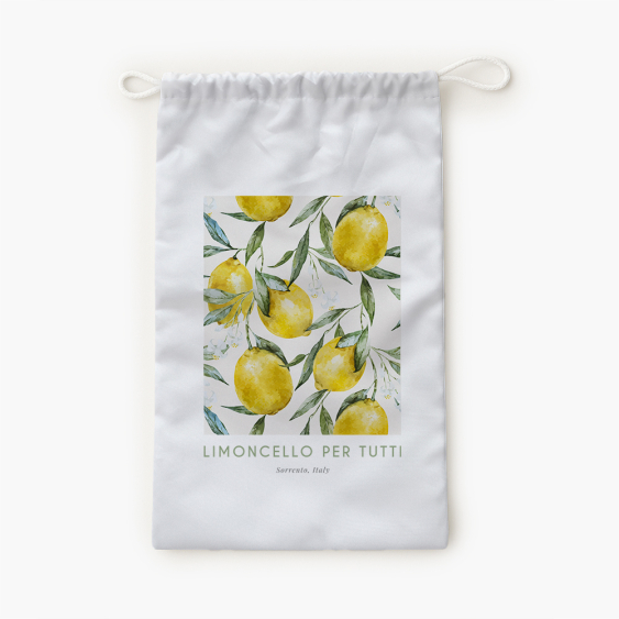 Worek na kapcie, 30x45, Limoncello