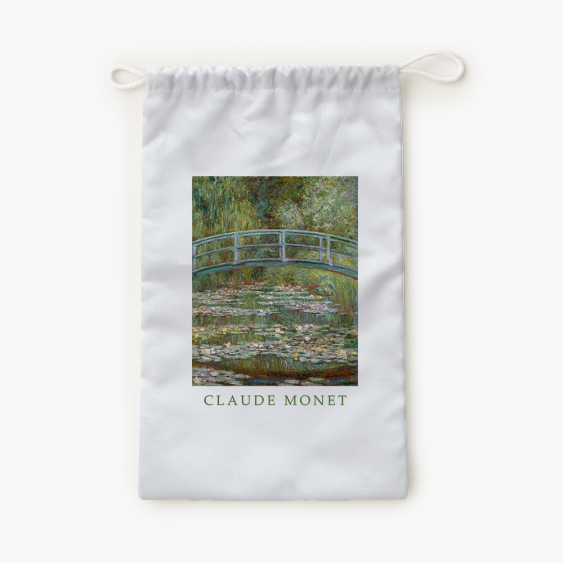 Worek na kapcie, 30x45, Monet "Bridge"