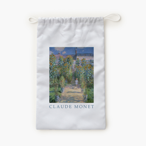 Worek na kapcie, 30x45, Monet "Garden"