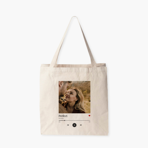 Torba bawełniana, 38x42x10, Our song